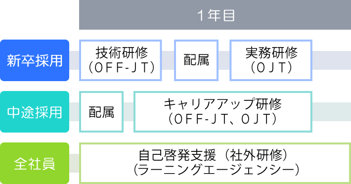 研修制度図